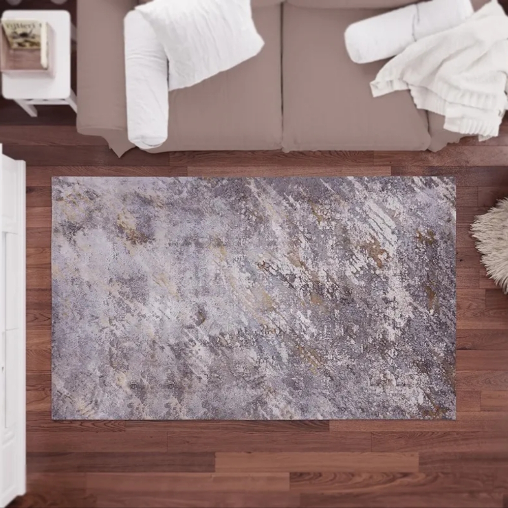Modern Area Rug - Non-Shedding & Stain Resistant Carpet - Indoor Rugs 4ft x 6ft